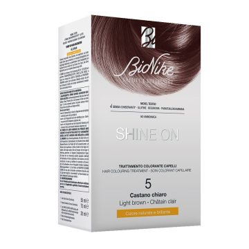 Bionike Shine On Безамонячна боя за коса x125 мл,  5 Light Brown