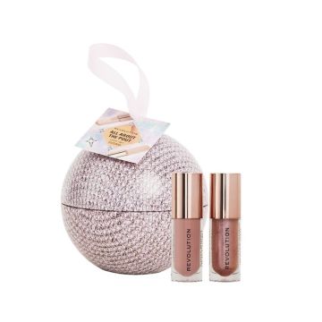 Revolution All About the Pout Lip Комплект за устни
