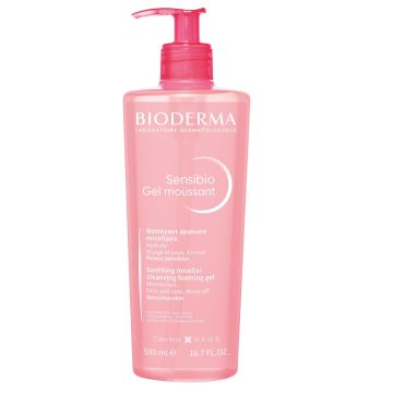 Bioderma Sensibio Мек измиващ гел с хидратиращо действие за чувствителна кожа x500 мл