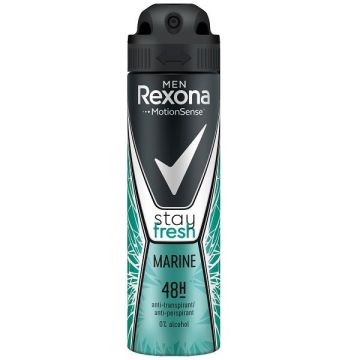 Rexona Motionsense Men Stay Fresh Marine Део спрей против изпотяване за мъже х150 мл