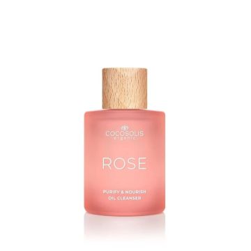 Cocosolis Rose Почистващо масло за лице с подхранващ и подмладяващ ефект х50 мл