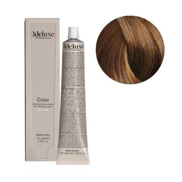 3Deluxe Colour Трайна боя за коса с арганово масло и екстракт от невен, цвят 7.3