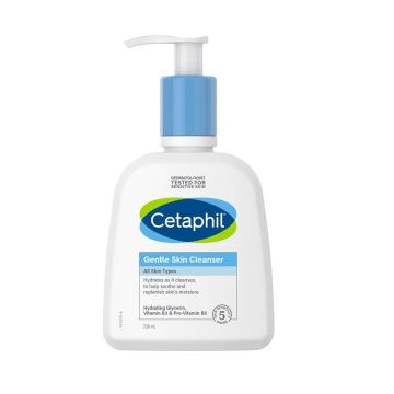 Cetaphil Нежна почистваща емулсия за лице и тяло за суха, нормална или чувствителна кожа x236 мл