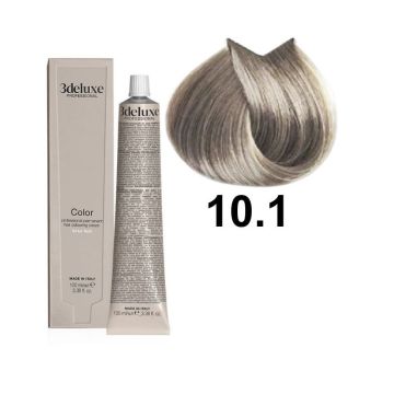 3Deluxe Colour Трайна боя за коса с арганово масло и екстракт от невен, цвят 10.1