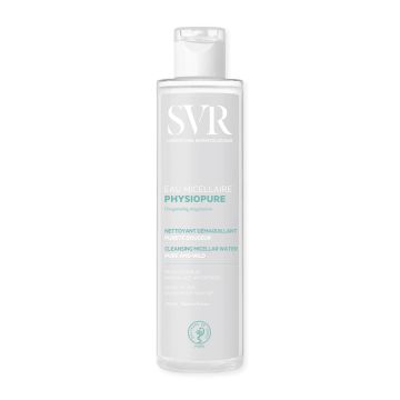 SVR Physiopure Почистваща мицеларна вода за лице за чувствителна кожа x200 мл