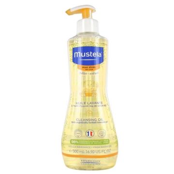 Mustela Душ олио за бебета и деца за суха кожа х500 мл