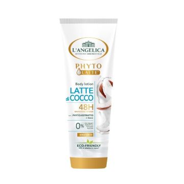 L' Angelica Phyto Latte Хидратиращ лосион за тяло с кокос x250 мл