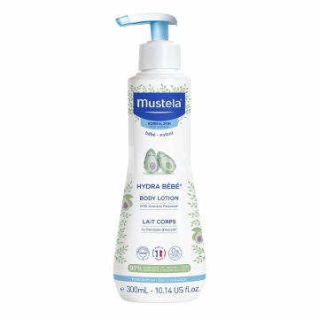 Mustela Hydra Bebe Лосион за тяло за бебета и деца за нормална кожа x300 мл