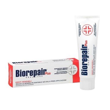 Biorepair Plus Sensitive Паста за чувствителни зъби х75 мл