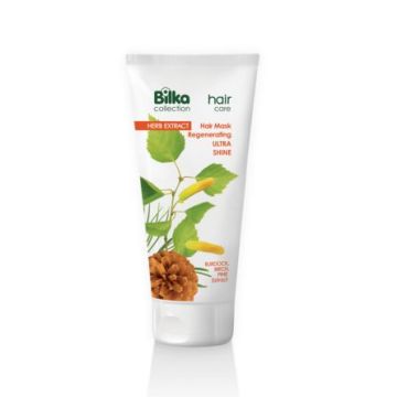 Bilka Hair Care Herb Extract Регенерираща маска за коса за ултра блясък х200 мл
