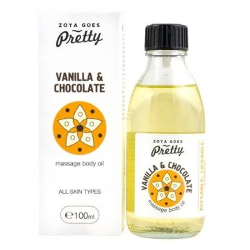 Zoya Goes Pretty Масажно масло за тяло Vanilla & Chocolate x100 мл