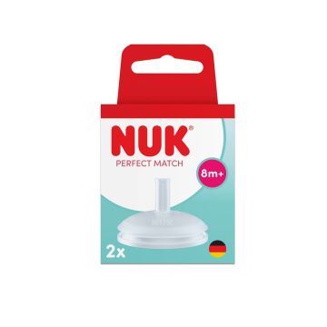 Nuk Perfect Match Резервен силиконов накрайник за деца над 8 месеца х2 броя