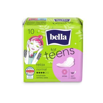 Bella for Teens Ultra Relax Дамски превръзки с крилца х10 броя