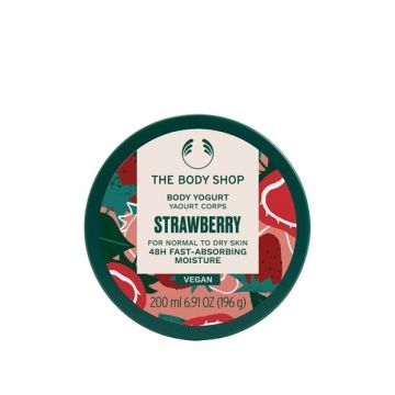 The Body Shop Strawberry Йогурт за тяло с аромат на ягода х200 мл