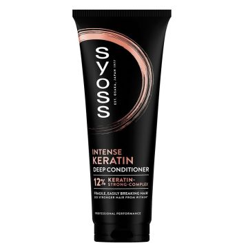 Syoss Intense Keratin Интензивен балсам за намаляване на накъсването на косата x250 мл