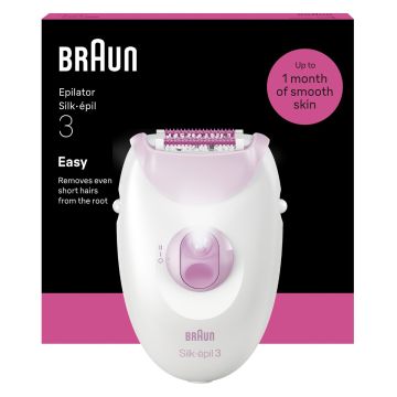 Braun Silk-épil 3 Епилатор 3-000 Розов