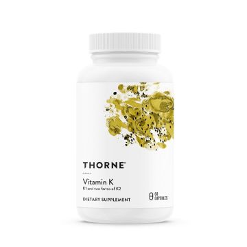 Витамин К1+К2 Грижа за костите и сърцето 6090 µg x60 капсули, Thorne
