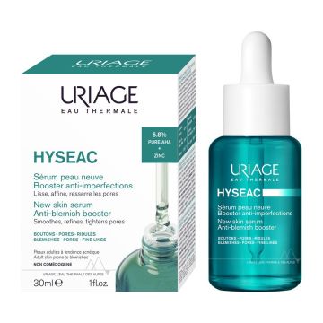 Uriage Hyseac Серум за лице ''Нова кожа" при несъвършенства, разширени пори и фини линии x30 мл