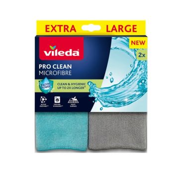Vileda Pro Clean Микрофибърна кърпа х 2 броя