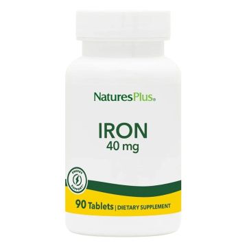 Желязо 40 mg х90 таблетки Natures Plus