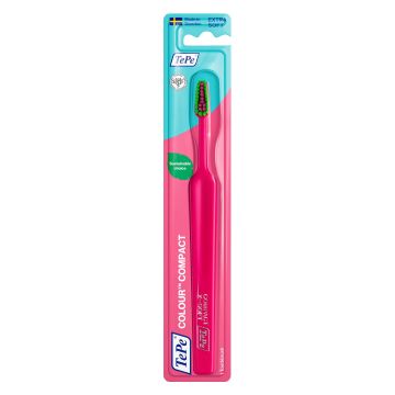 TePe Colour Compact Extra Soft Четка за зъби, лилава