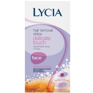 Lycia Депилиращи ленти за лице за чувствителна кожа х20 броя