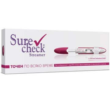 Surecheck Streamer Тест за бременност писалка х1 брой