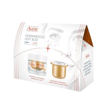 Avene DermAbsolu Комплект за лице Уплътняващ дневен крем за лице против бръчки и рефил