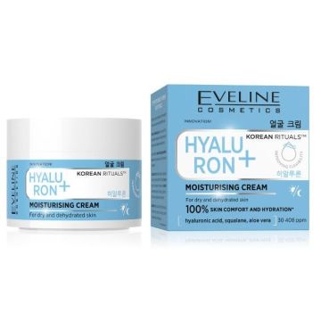 Eveline Korean Rituals Hyaluron+ Хидратиращ дневен и нощен крем за лице х50 мл
