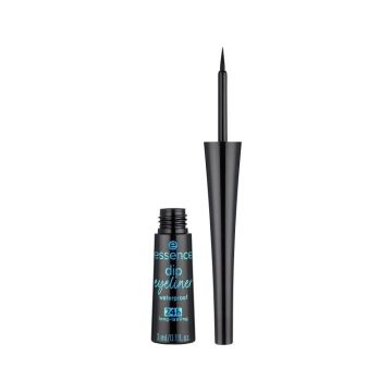Essence Dip Eyeliner Водоустойчива, дълготрайна очна линия, 01 Black