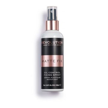Revolution Matte Fix Матиращ фиксиращ спрей за грим x100 мл