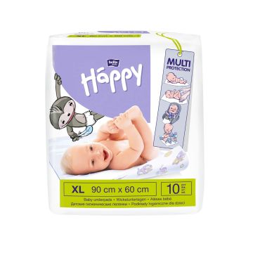 Bella Happy Baby Подложки за еднократна употреба 60х90 x10 броя