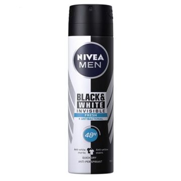 Nivea Men Invisible Fresh Дезодорант спрей против изпотяване х150 мл