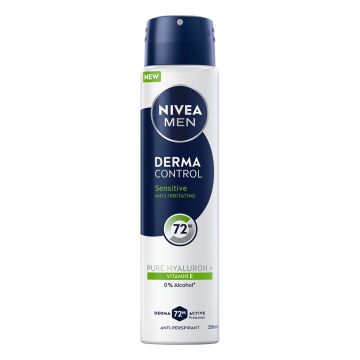 Nivea Men Derma Control Sensitive Део спрей за мъже х250 мл