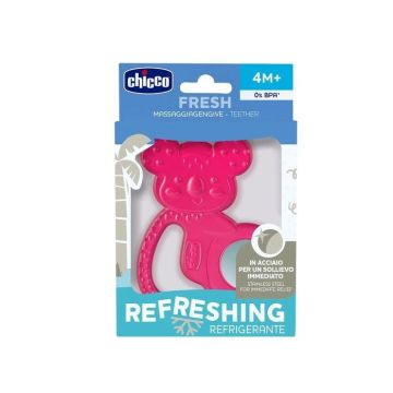 Chicco Refreshing Охлаждаща чесалка за зъби, розова