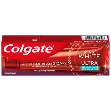 Colgate Max White Ultra Freshness Pearls Избелваща паста за зъби x50 мл