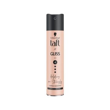 Taft x Gliss Holding me Strongly Лак за коса за силна фиксация х250 мл