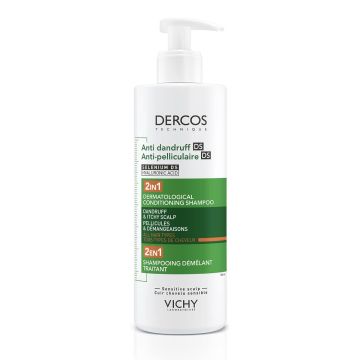 Vichy Dercos 2in1 Шампоан и балсам за коса против пърхот x390 мл