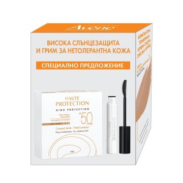Avene Комплект Висока слънцезащита и грим за нетолерантна кожа, Honey