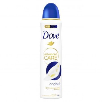 Dove Advanced Care Original Дезодорант за жени против изпотяване, 72 часа х150 мл