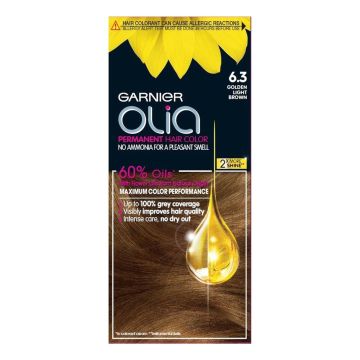 Garnier Olia Безамонячна боя за коса, 6.3 Golden Light Brown