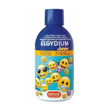 Elgydium Junior Emoji Вода за уста за деца от 7 до 12 години x500 мл