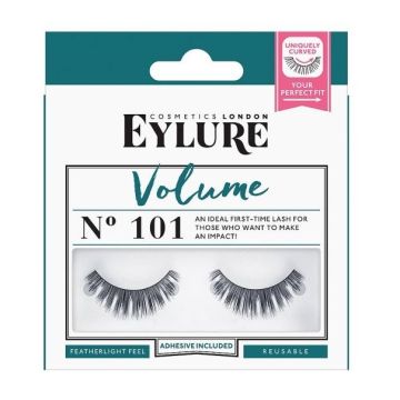Eylure Volume Комплект с изкуствени мигли и лепило, модел №101 х1 брой