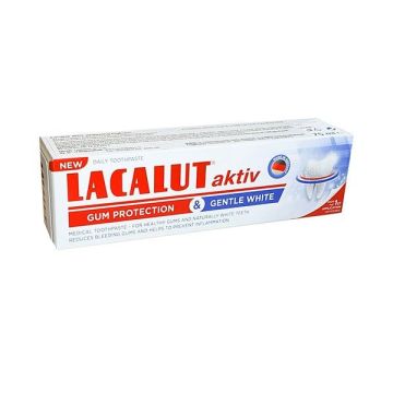Lacalut Aktiv Избелваща паста за зъби за ежедневна употреба х75 мл