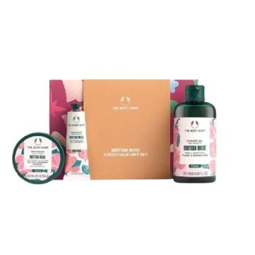 The Body Shop British Rose Essentials Gift Комплект за тяло с британска роза