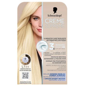 Schwarzkopf Creme Supreme Дълготрайна боя за коса, L1++ Extra Light Natural Black