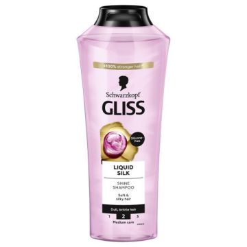 Gliss Liquid Silk Шампоан за коса без блясък x400 мл