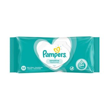 Pampers Sensitive Мокри кърпички x52 броя
