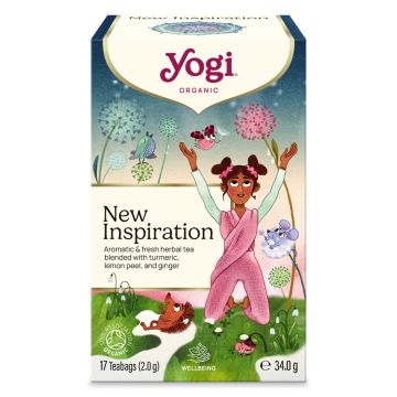 Yogi Tea Ново вдъхновение Био аюрведичен чай х17 пакетчета