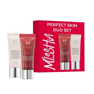 Missha Perfect Skin Комплект BB крем за лице - 27 и база за грим